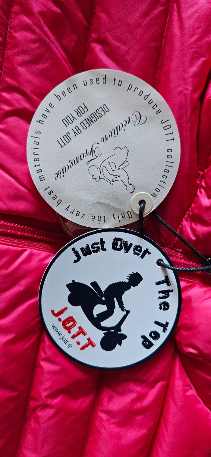 Doudoune légère femme Jott Cloé rose fuschia taille S - 36 - photo numéro 5