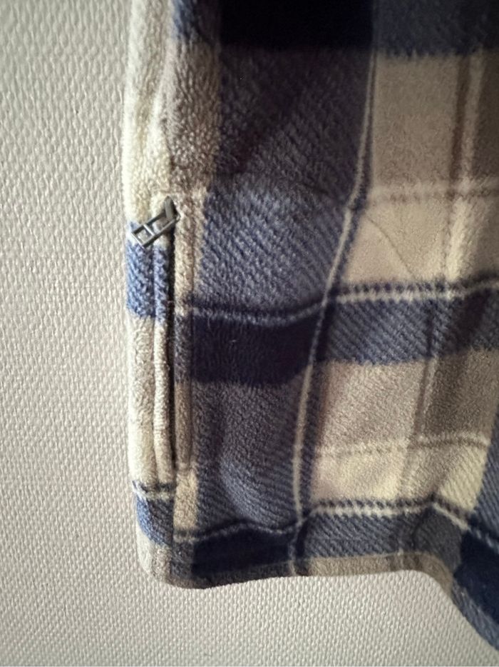 Veste homme TL à carreaux polaire - photo numéro 4