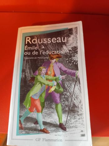 Emile ou de l'éducation de Rousseau