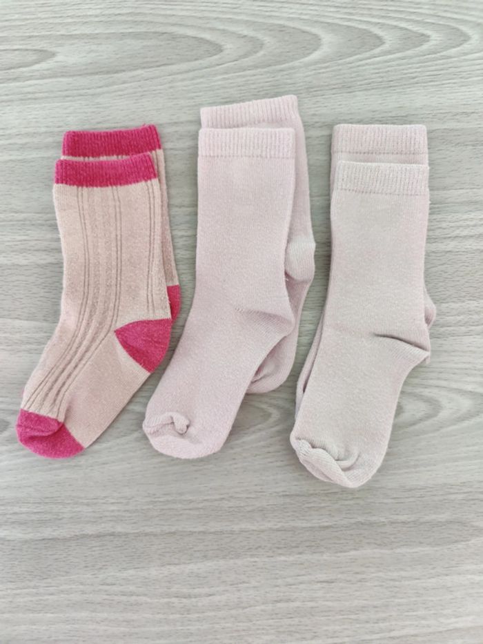 Chaussettes roses 19/22 - photo numéro 2