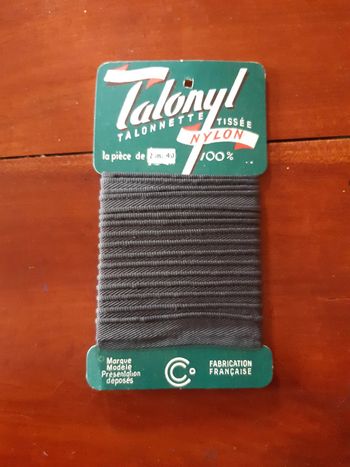 Talonnette tissée en nylon