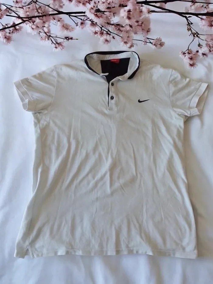 Polo Nike blanc XL - photo numéro 2
