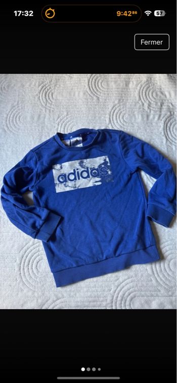 Pull adidas 3 ans très bon état