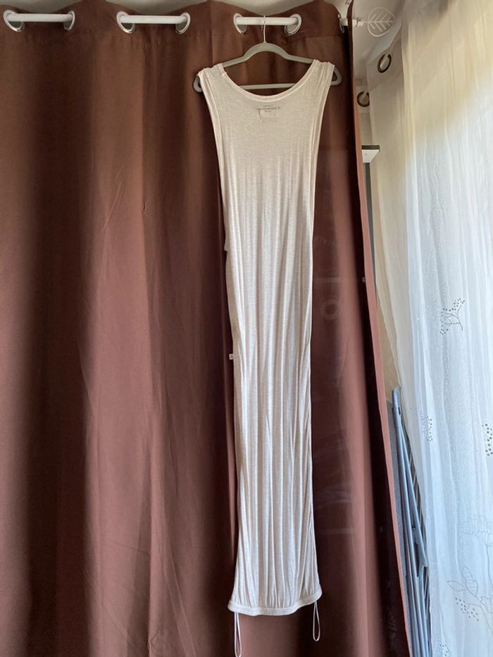Superbe belle longue robe beige/vanille Le temps des cerises neuve avec étiquette taille S - photo numéro 7