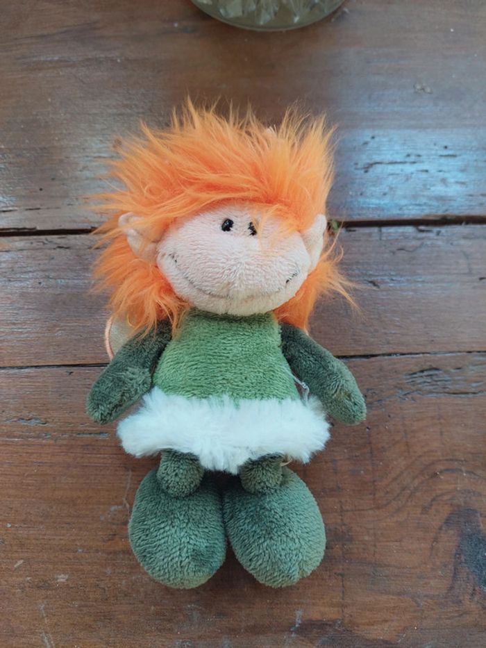 #4 Peluche doudou fée verte Nici