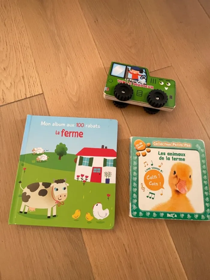 Livre ferme tracteur - photo numéro 2
