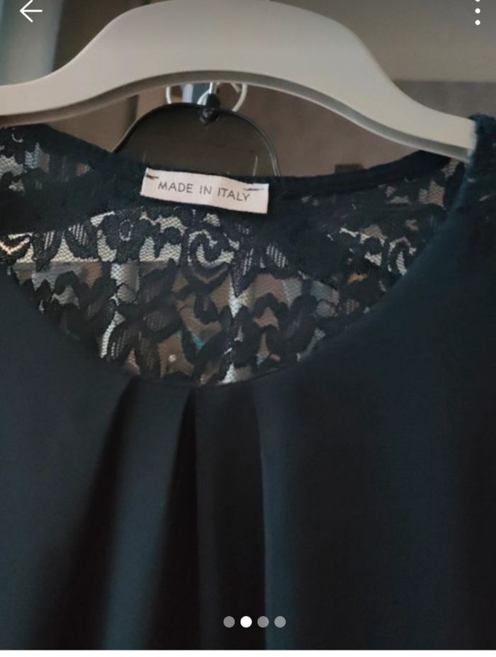 Jolie blouse manches longues porté une fois - photo numéro 2