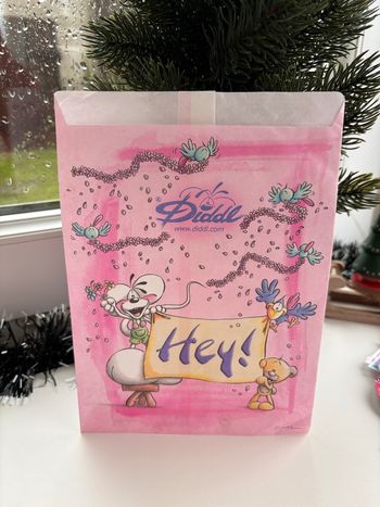 Sac - sachet diddl - pour offrir - ancienne collection - vintage