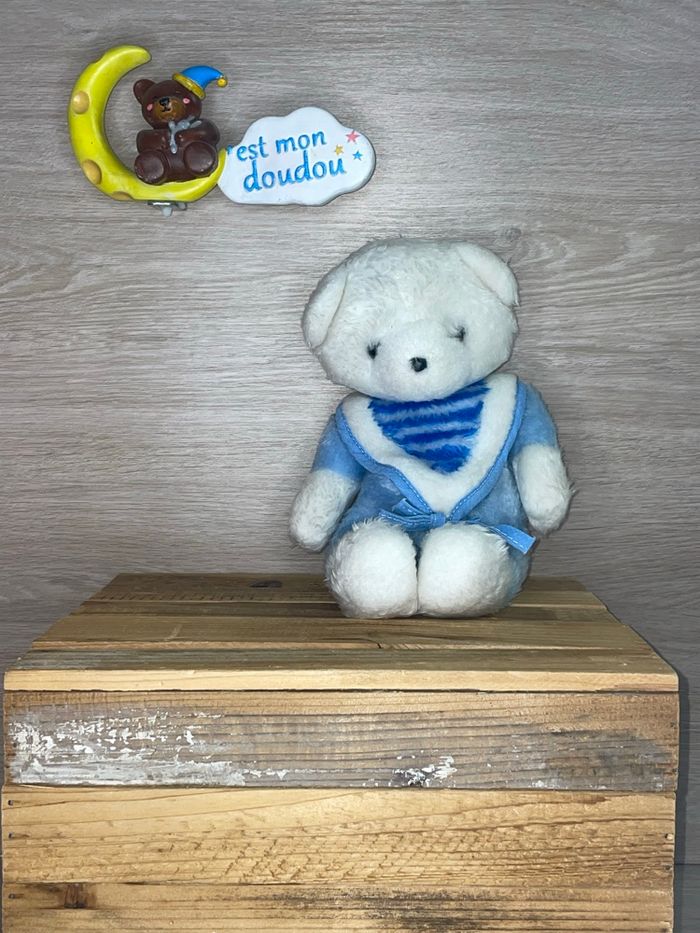 NOU171 doudou ours 🐻 nounours