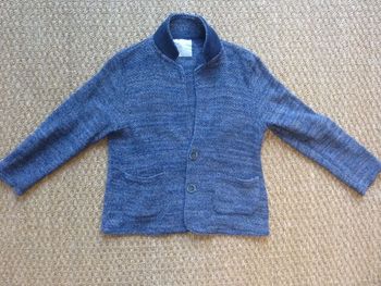 Veste Zara bleu 9-10 ans