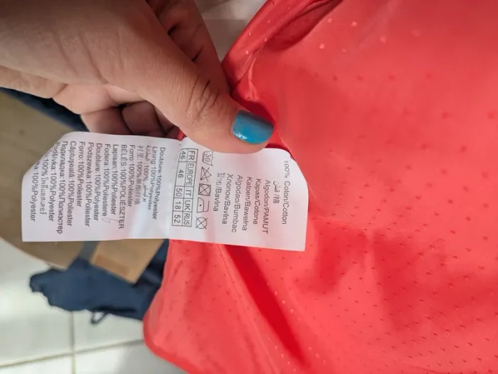 Veste blaser Camaïeu corail 46 - photo numéro 6