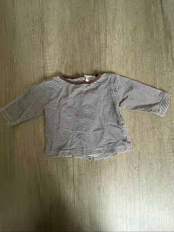 T-shirt manches longues 3 mois