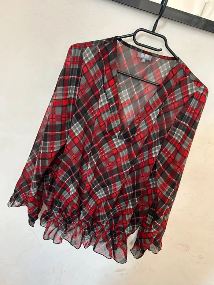 Blouse bleu bonheur • L