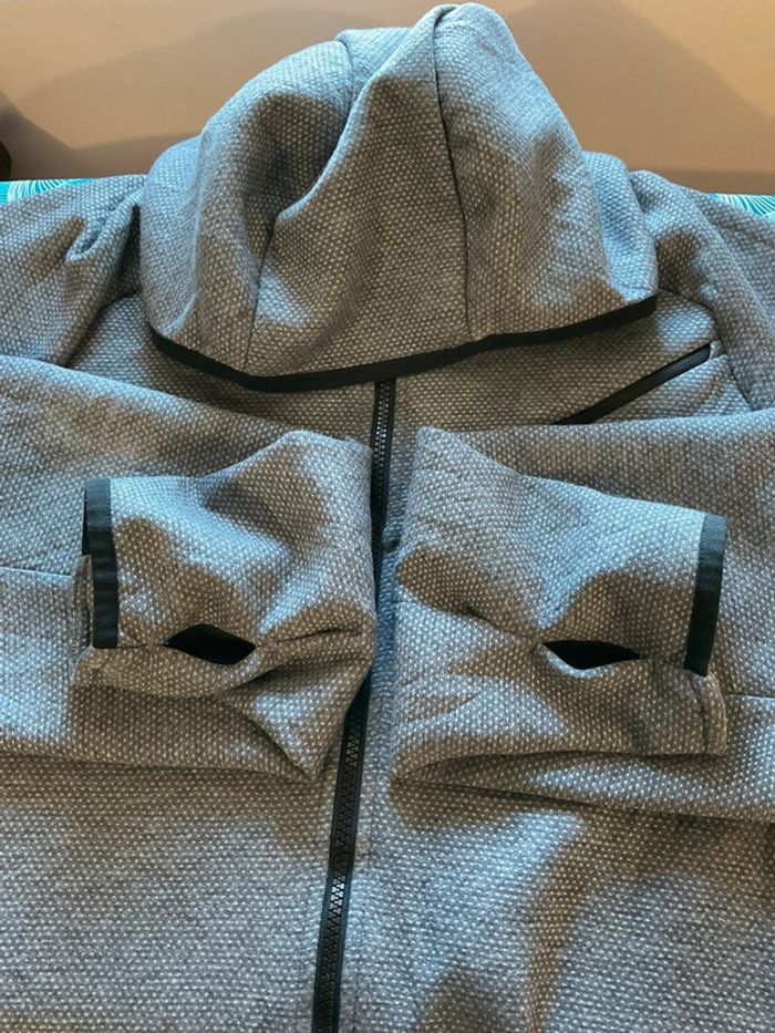 Veste zippée à capuche pour homme C9 by Champion grise taille XXL 149 - photo numéro 5