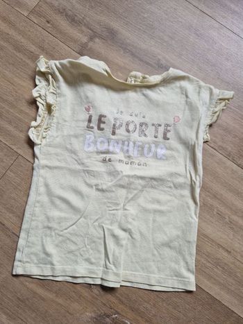 Tee-shirt manche courte 24 mois