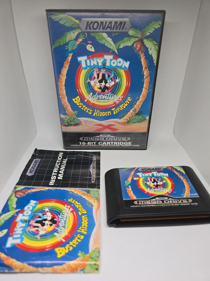 Jeu sega megadrive tiny ton adventures
