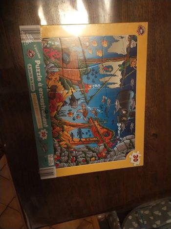 Lot 2 puzzles à encastrer