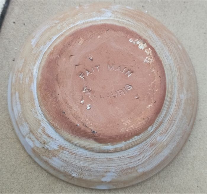 Gratte-ail provençal, poterie de Vallauris - photo numéro 2