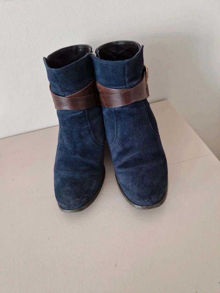 Bottines en dain 💙
