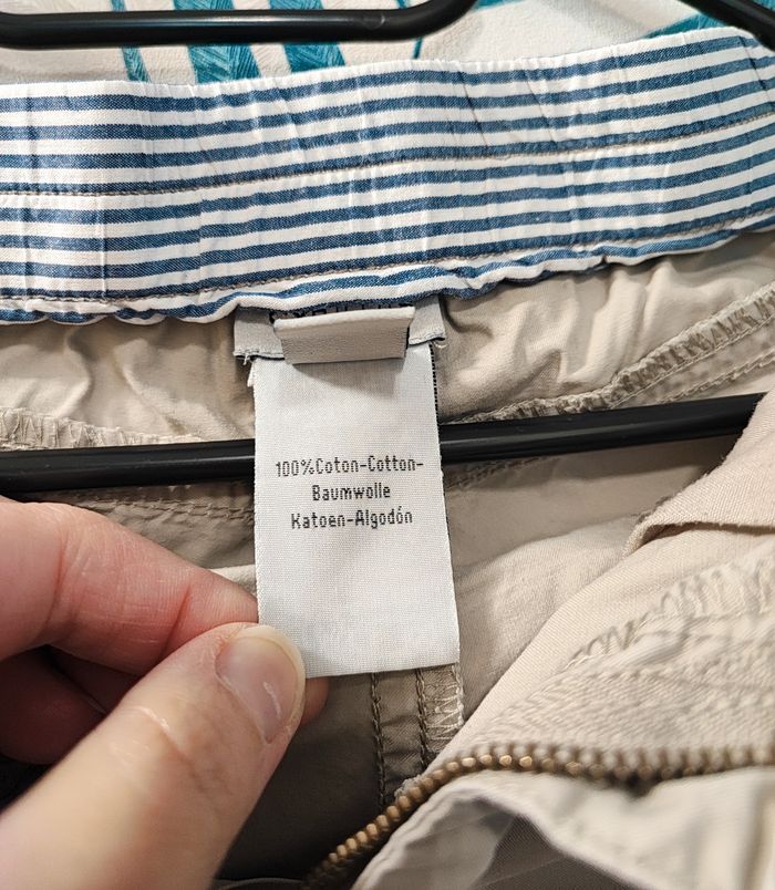 🦎 Bermuda - Beige - Cyrillus - 12 ans 🦎 - photo numéro 10