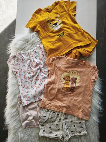 Lot pyjamas fille 