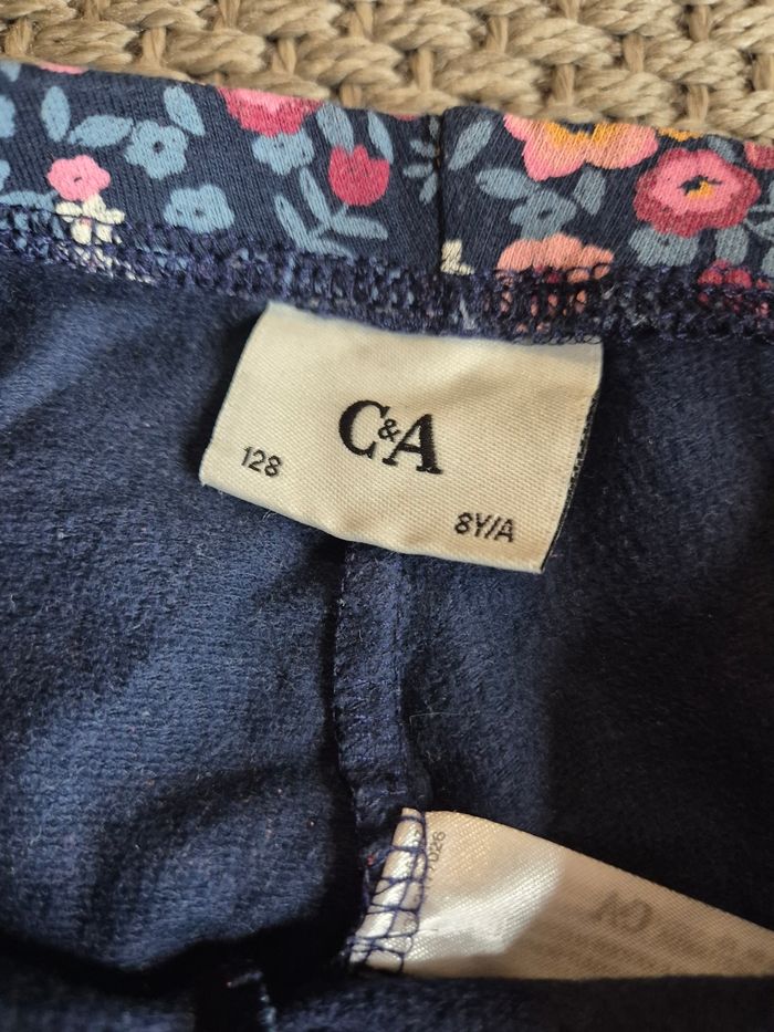 Lot de 3 leggings longs épais à motifs - 8 ans - photo numéro 8