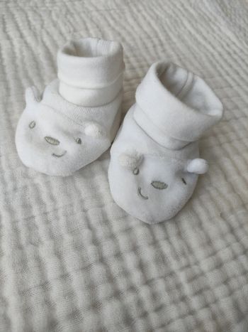 Chaussons molletonnées 17-18 mixte