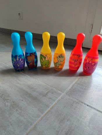 Lot de 6 quilles pour s'amuser
