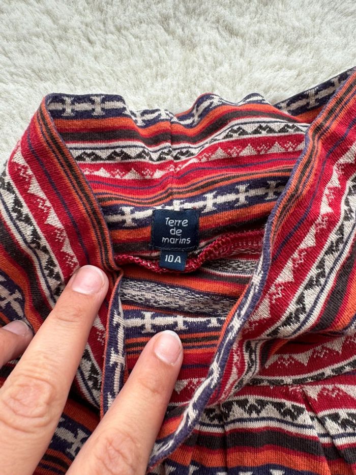 👚 sous pull - fille - terre de marins - bon état - 10 ans - photo numéro 5