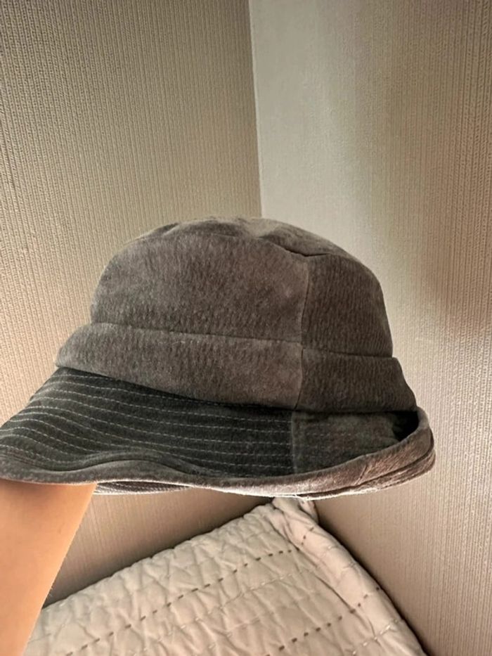 Magnifique chapeau en cuir longchamp t55 - photo numéro 6