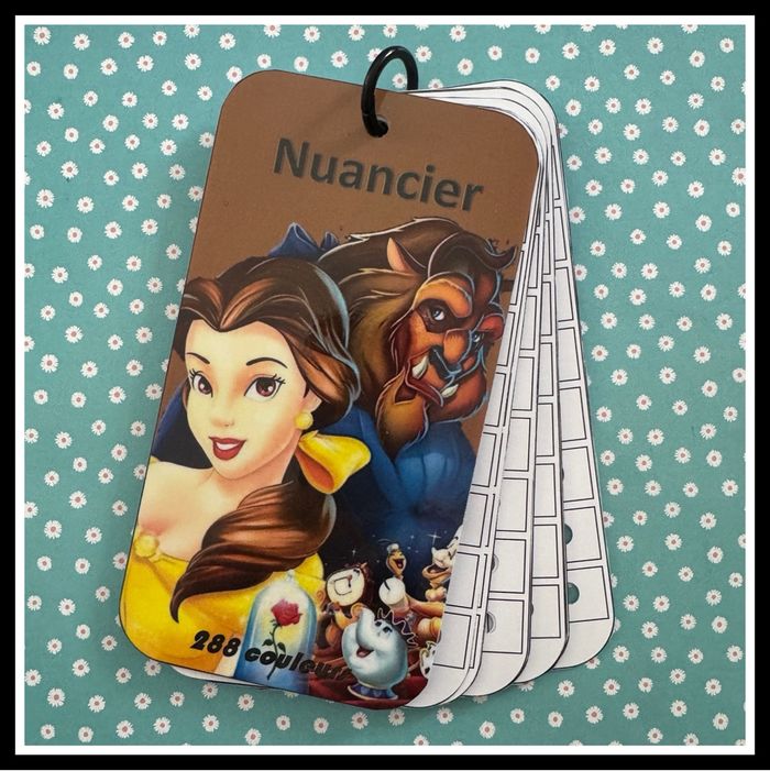 Nuancier guangna - tooli art - languo - grasp en 288  couleurs ou tout autres marques