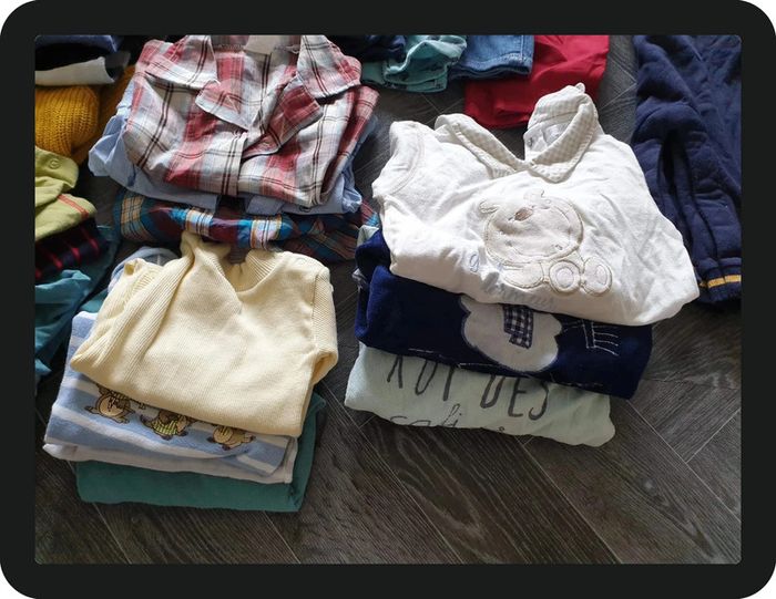 Lot de 33 vêtements hiver garçon 12 mois - photo numéro 4