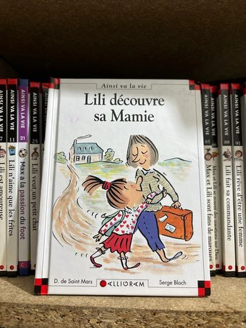 Livre Lily découvre sa mamie