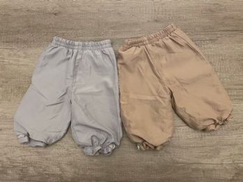 Lot 2 pantalons jogging fille 6 mois