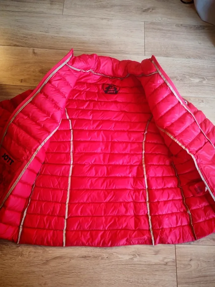 Doudoune jott femme 40 rouge - photo numéro 4