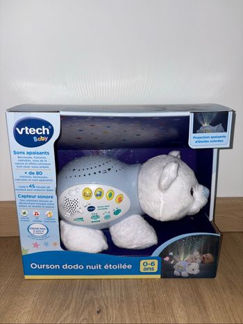 Ourson dodo nuit étoilée