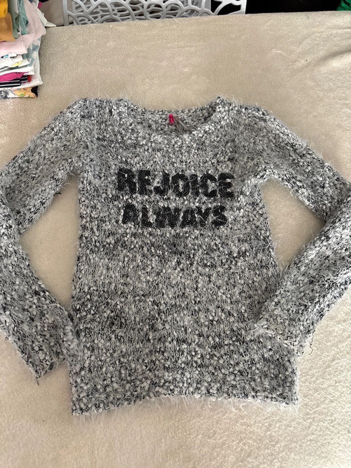 Pull sequins 8 ans