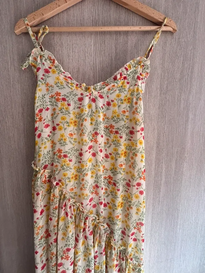 🌼 Robe longue fleurie – esprit bohème chic 🌼 T36/38 - photo numéro 6