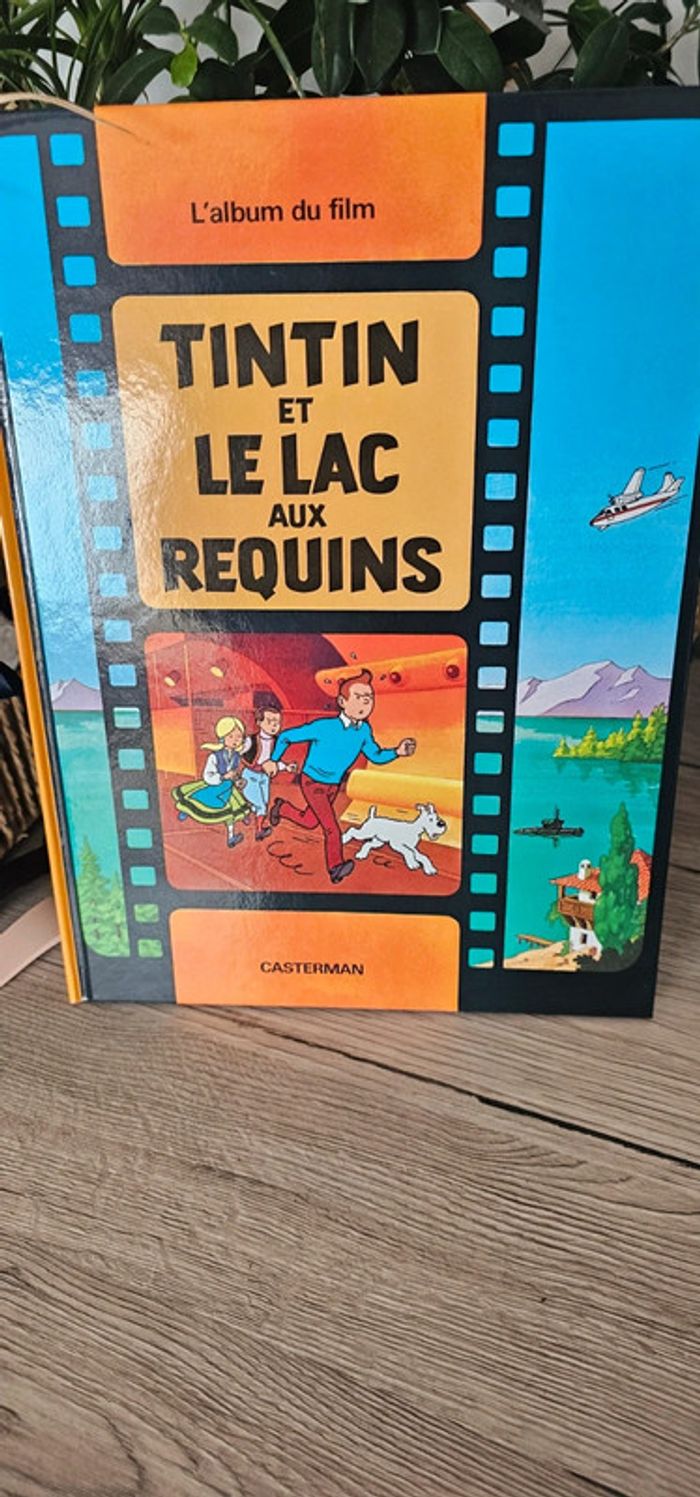 Bande dessiné Tintin et le lac aux requins