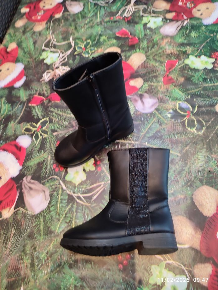 Bottes non fourrés fille 28