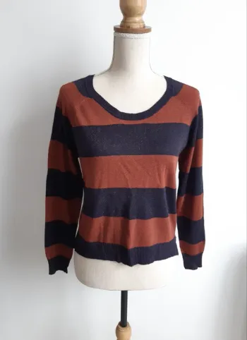 Pull fin rayé 3 Suisses T38/40