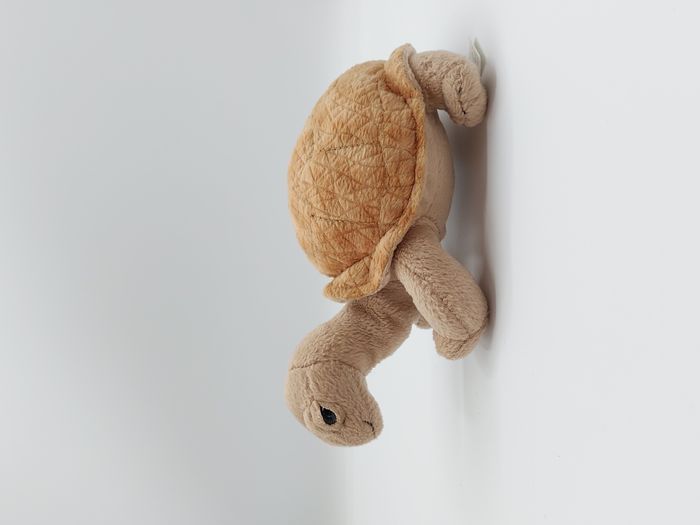 Peluche doudou tortue beige marron ANNA CLUB PLUSH WWF 20 cm