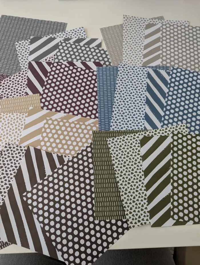 Lot papier Stampin'up