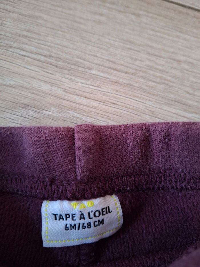 Lot 2 leggins fille 6 mois - photo numéro 4