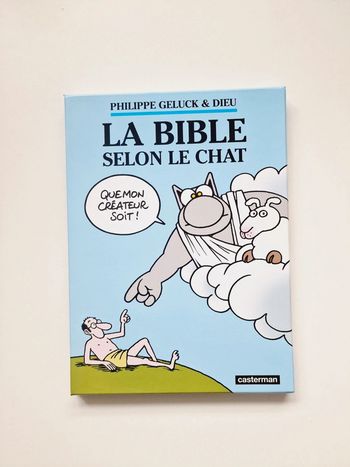 La Bible selon Le Chat - Philippe Geluck & Dieu - Casterman - Neuf !