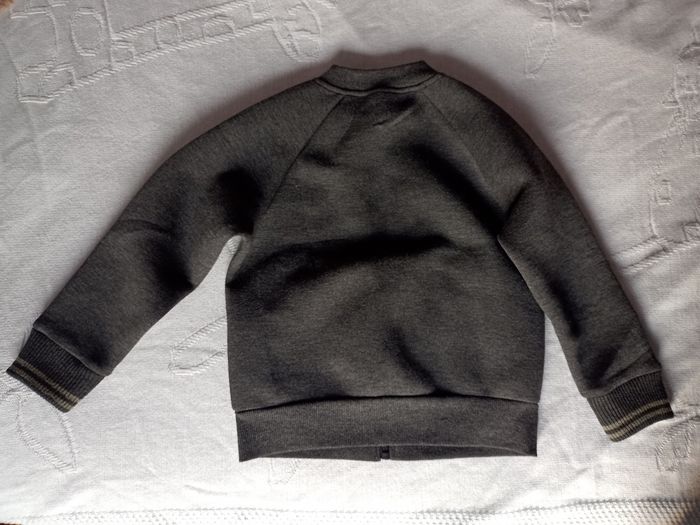 Gilet zippé gris garçon 5 ans Tao - photo numéro 2