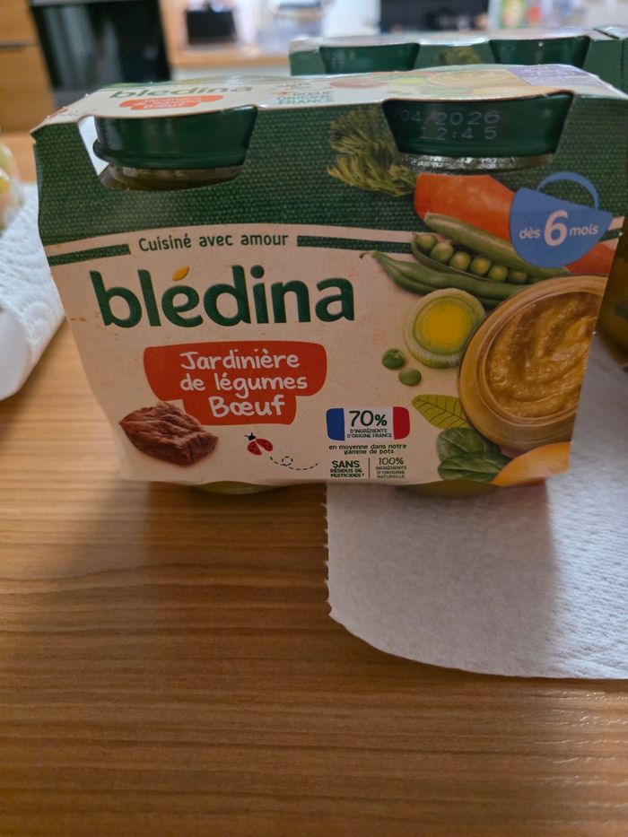 Lot 21 petits pots salés bledina et babybio - photo numéro 5