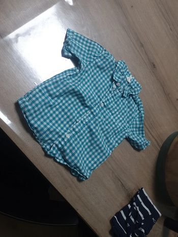 Chemise manches courtes 18 mois