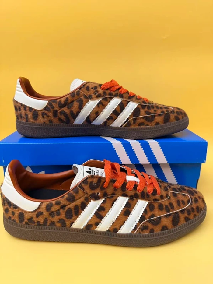 Adidas Samba Preloved Léopard Rouge 42 - photo numéro 2