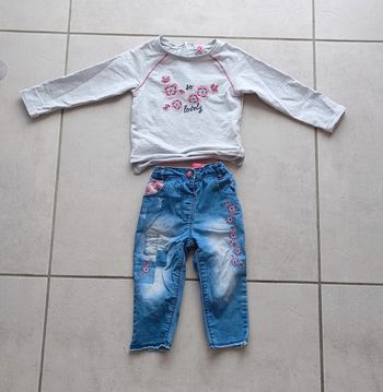 Ensemble fille - 18 mois